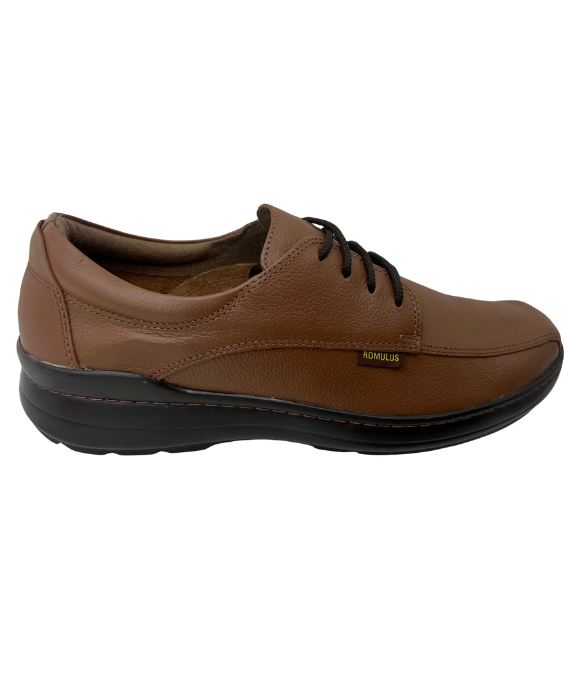 Zapato Casual en Cuero Miel para Hombre 9250