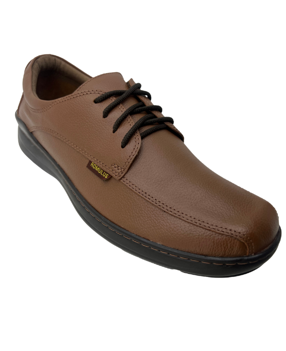 Zapato Casual en Cuero Miel para Hombre 9250