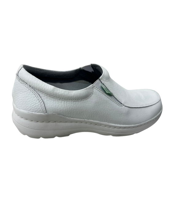 Zapato Profesional Rómulo para Enfermería en Cuero Blanco 9252