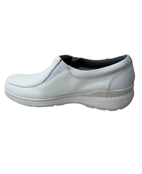 Zapato Profesional Rómulo para Enfermería en Cuero Blanco 9252