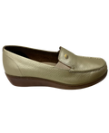 Mocasín Cuero Beige para Mujer 2117