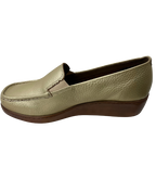 Mocasín Cuero Beige para Mujer 2117