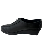 Botín con Cremallera en Cuero para Mujer 875