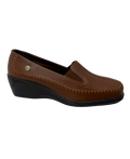 Mocasín Cuero Miel Para Mujer 2261