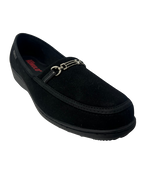 Mocasín  Gamuza Negro para Mujer 3596