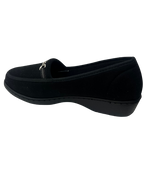 Mocasín  Gamuza Negro para Mujer 3596
