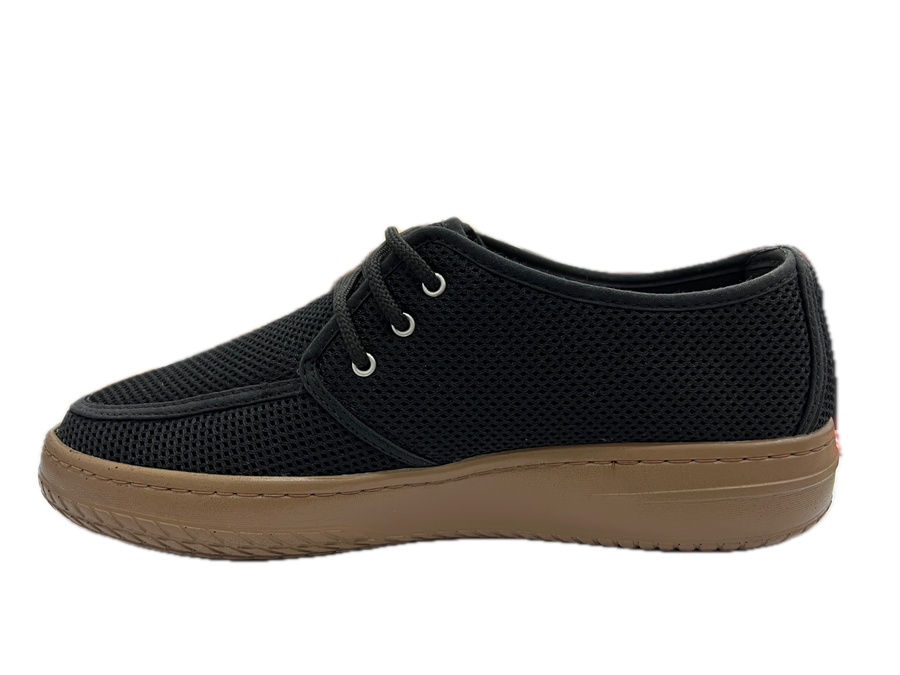 Zapato Rómulo en Textil Negro para Hombre — Ref. 9144