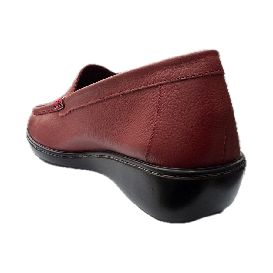Zapato Rómulo en Cuero Rojo para Mujer — Ref. 3733