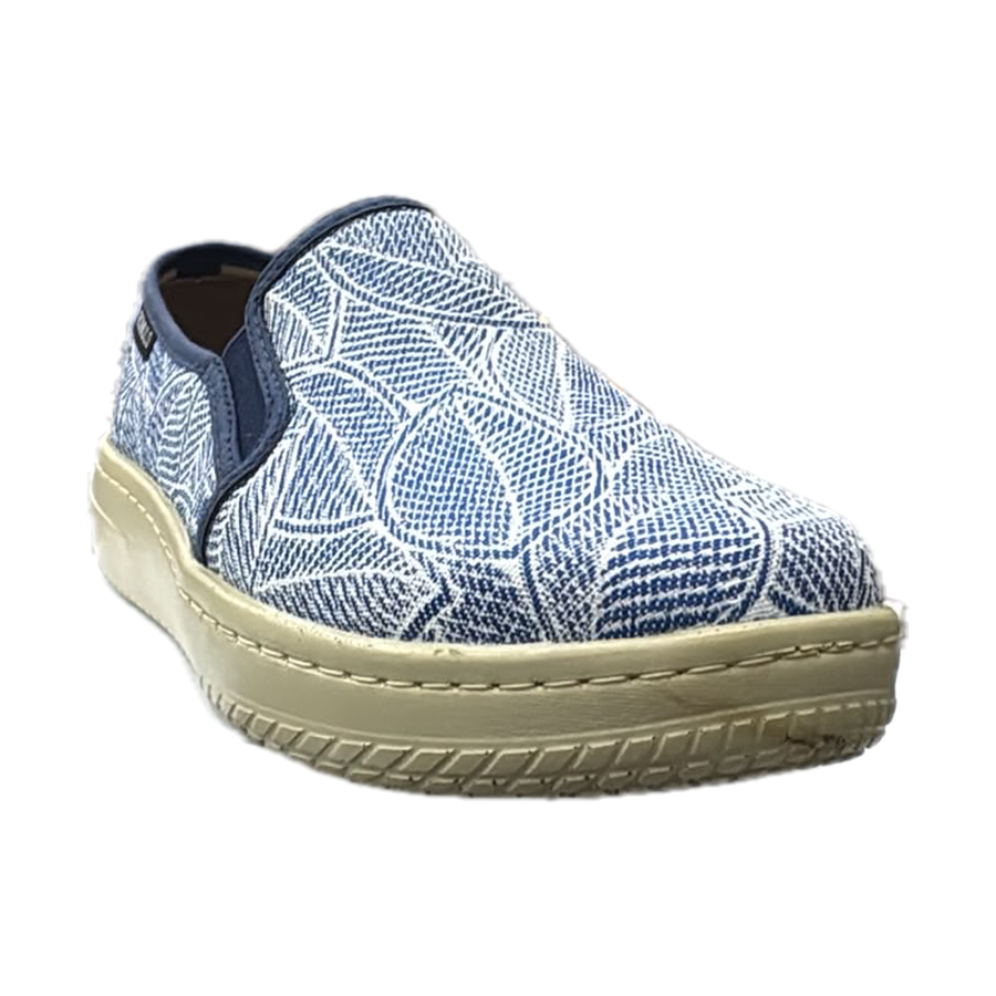 Zapato Rómulo en Textil Ciénaga Azul para Mujer — Ref. 3867