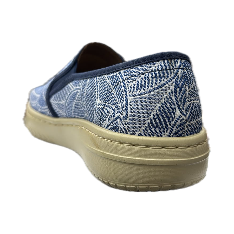 Zapato Rómulo en Textil Ciénaga Azul para Mujer — Ref. 3867