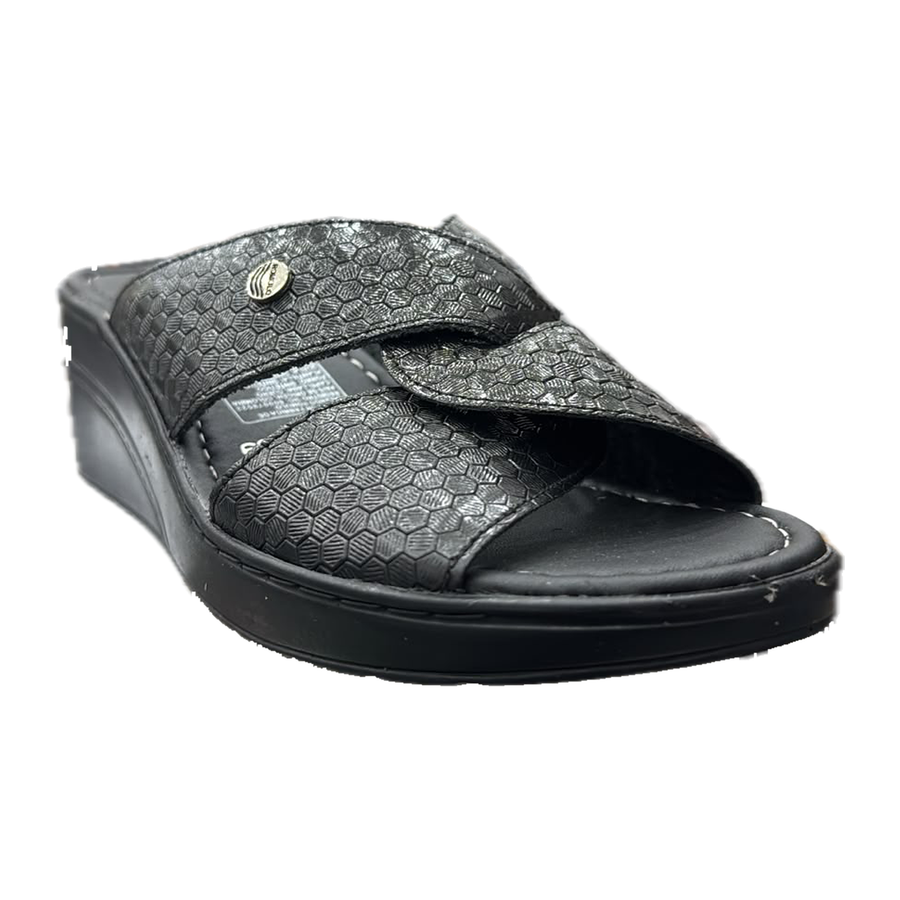 Sandalia Rómulo en Negro para Mujer — Ref. 7214