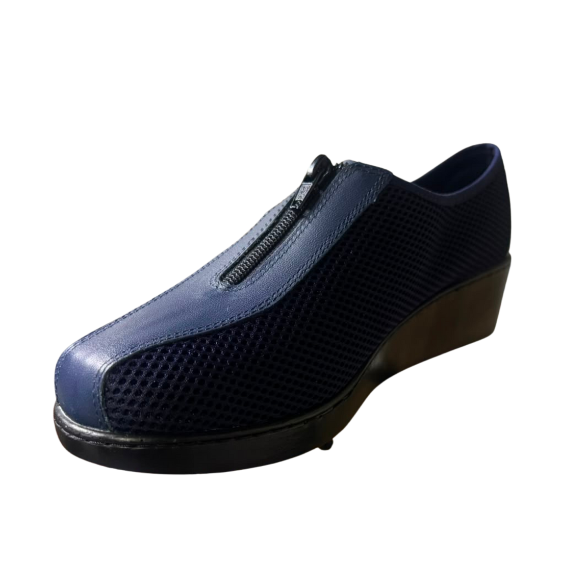 Botín Rómulo con Cremallera en Textil para Mujer — Ref. 3168