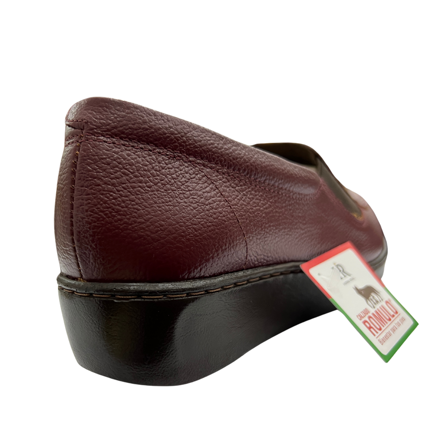 Mocasín Rómulo en Vinotinto para Mujer — Ref. 3939 — vista 3