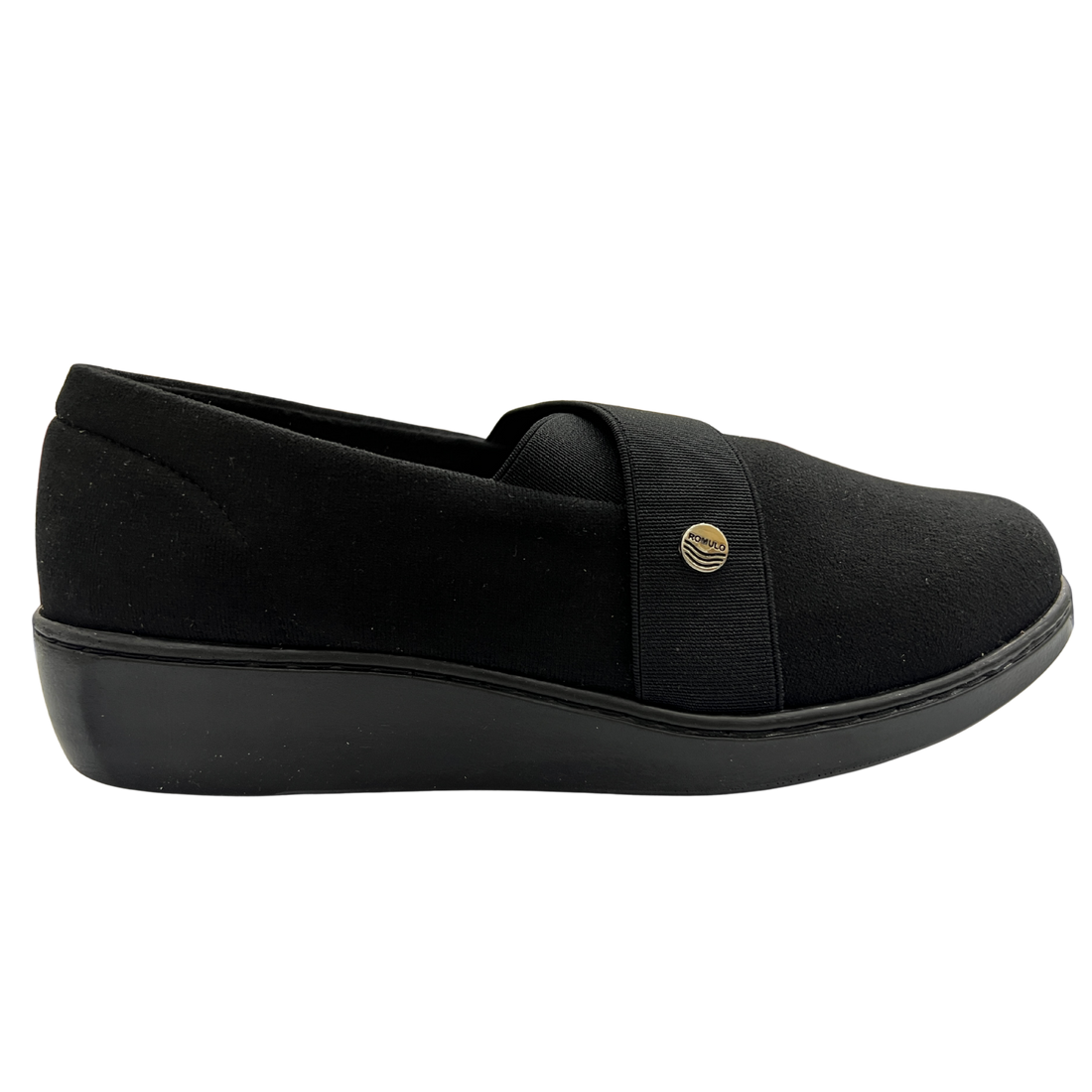 Mocasín Rómulo Chamois Samanta Azul para mujer