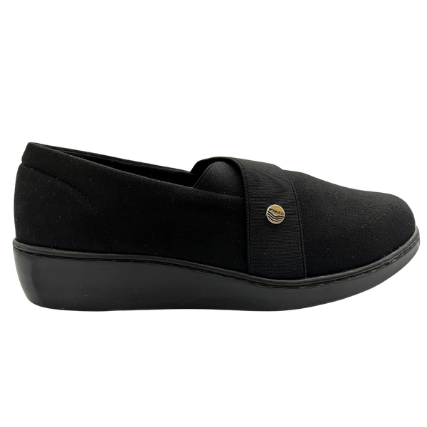 Mocasín Rómulo Chamois Samanta Azul para mujer