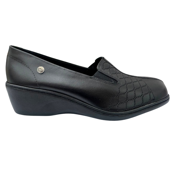 Mocasín Rómulo en Negro para Mujer — Ref. 3768