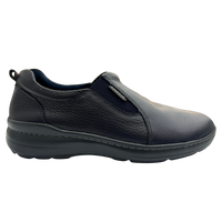 Mocasín Rómulo Softy Junior En Cuero Azul