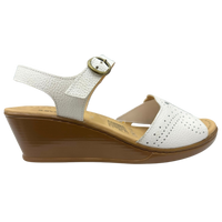 Sandalia Rómulo en Blanco para Mujer — Ref. 5970