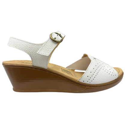 Sandalia Rómulo en Blanco para Mujer — Ref. 5970