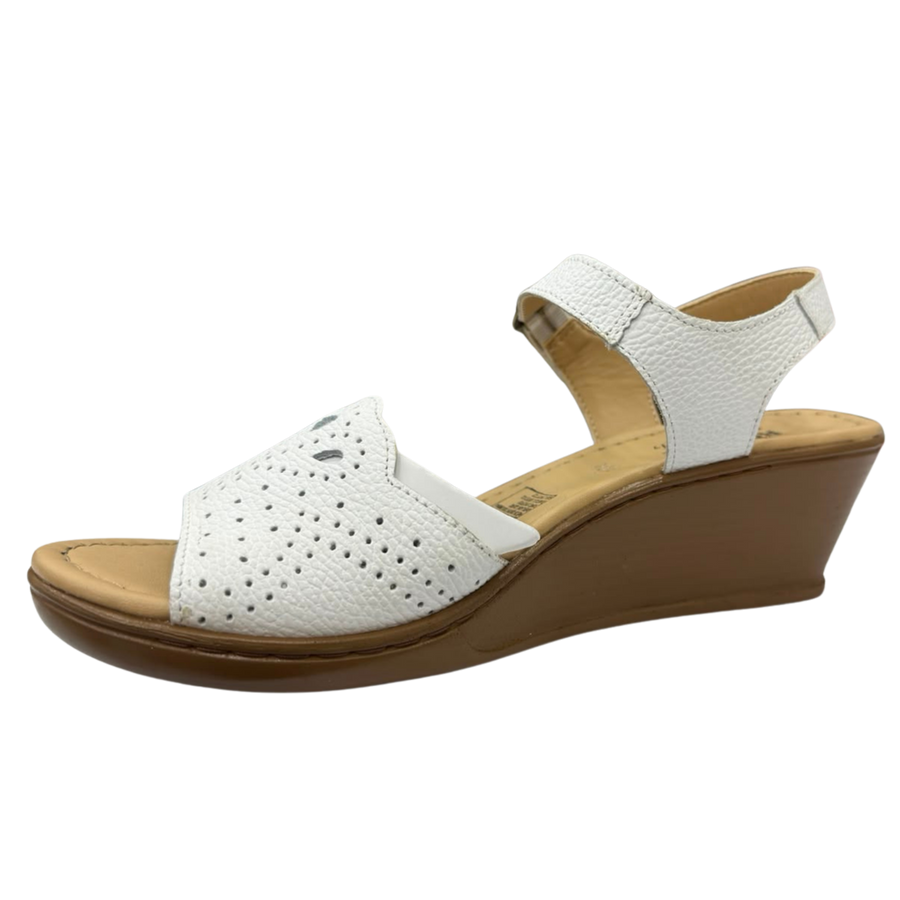 Sandalia Rómulo en Blanco para Mujer — Ref. 5970