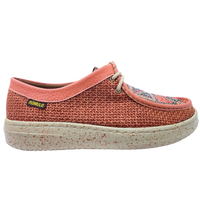 Botín Rómulo en Textil Camel y Tule para Mujer — Ref. 6091