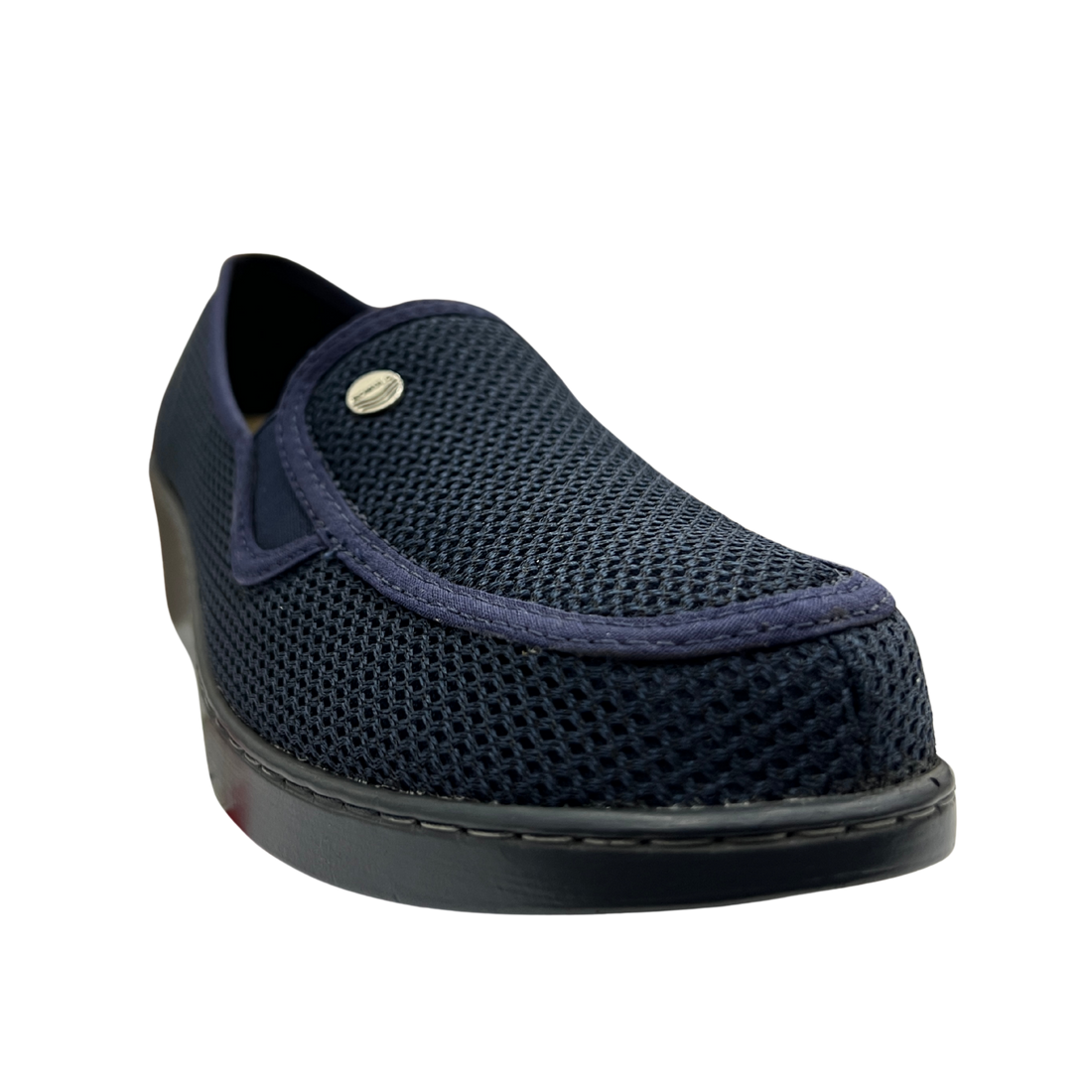 Mocasín Rómulo en Textil Negro para Mujer — Ref. 3815