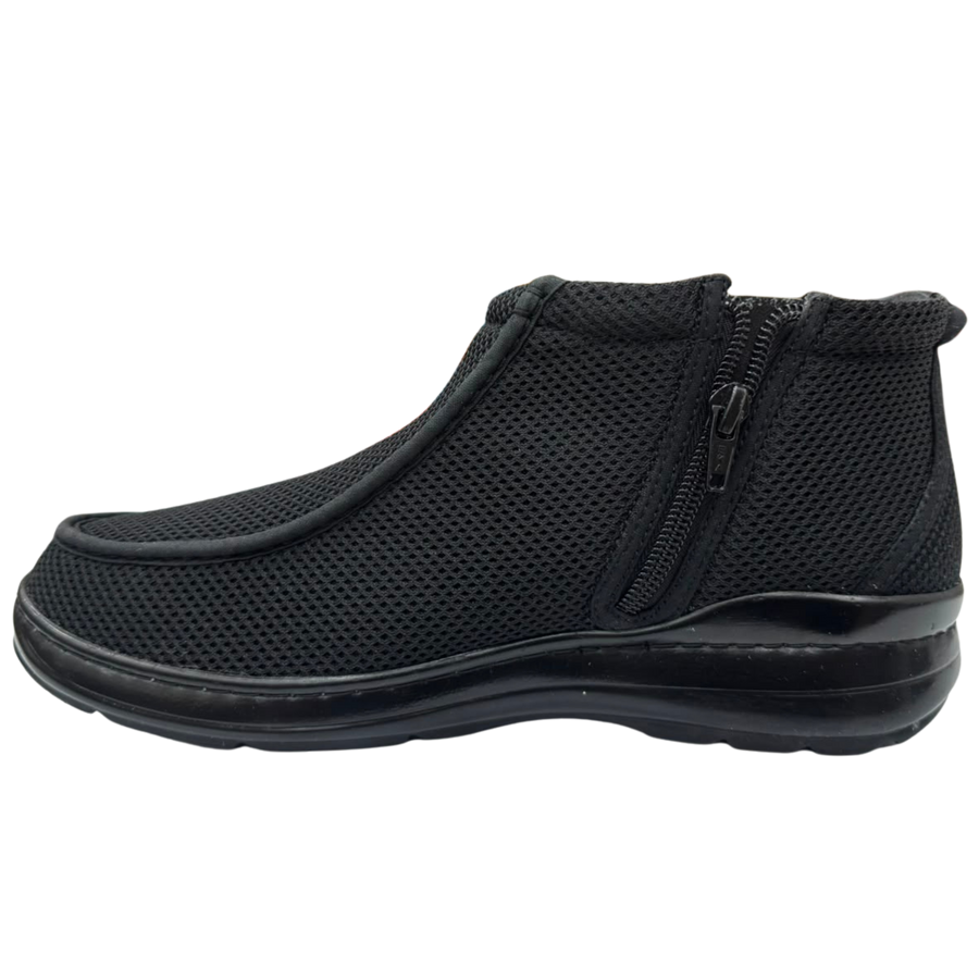 Bota Rómulo en Textil Negro para Hombre — Ref. 9559