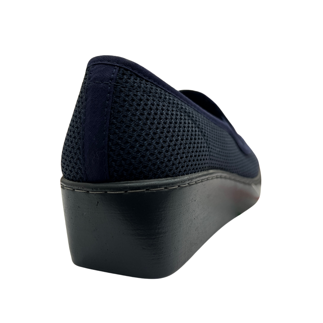 Mocasín Rómulo en Textil Negro para Mujer — Ref. 3815