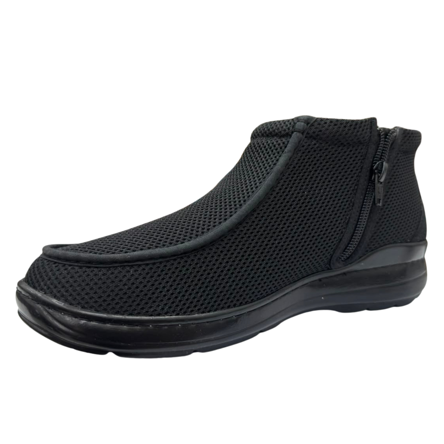 Bota Rómulo en Textil Negro para Hombre — Ref. 9559