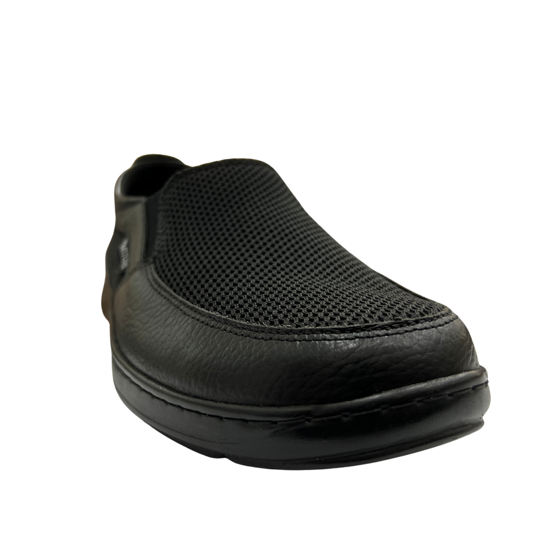 Zapato Rómulo Combinado Cuero y Textil para Hombre — Ref. 9043