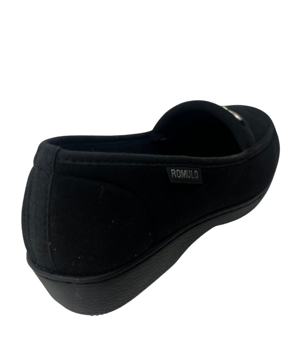 Calzado Rómulo Negro (Textil) para mujer - vista 2