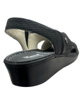 Sandalia Rómulo Plana Negro para Mujer — Ref. 5351