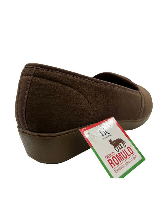 Calzado Rómulo Café para mujer - vista 2