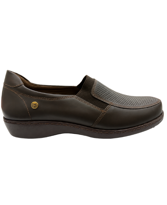 Mocasín Rómulo en Cuero para mujer