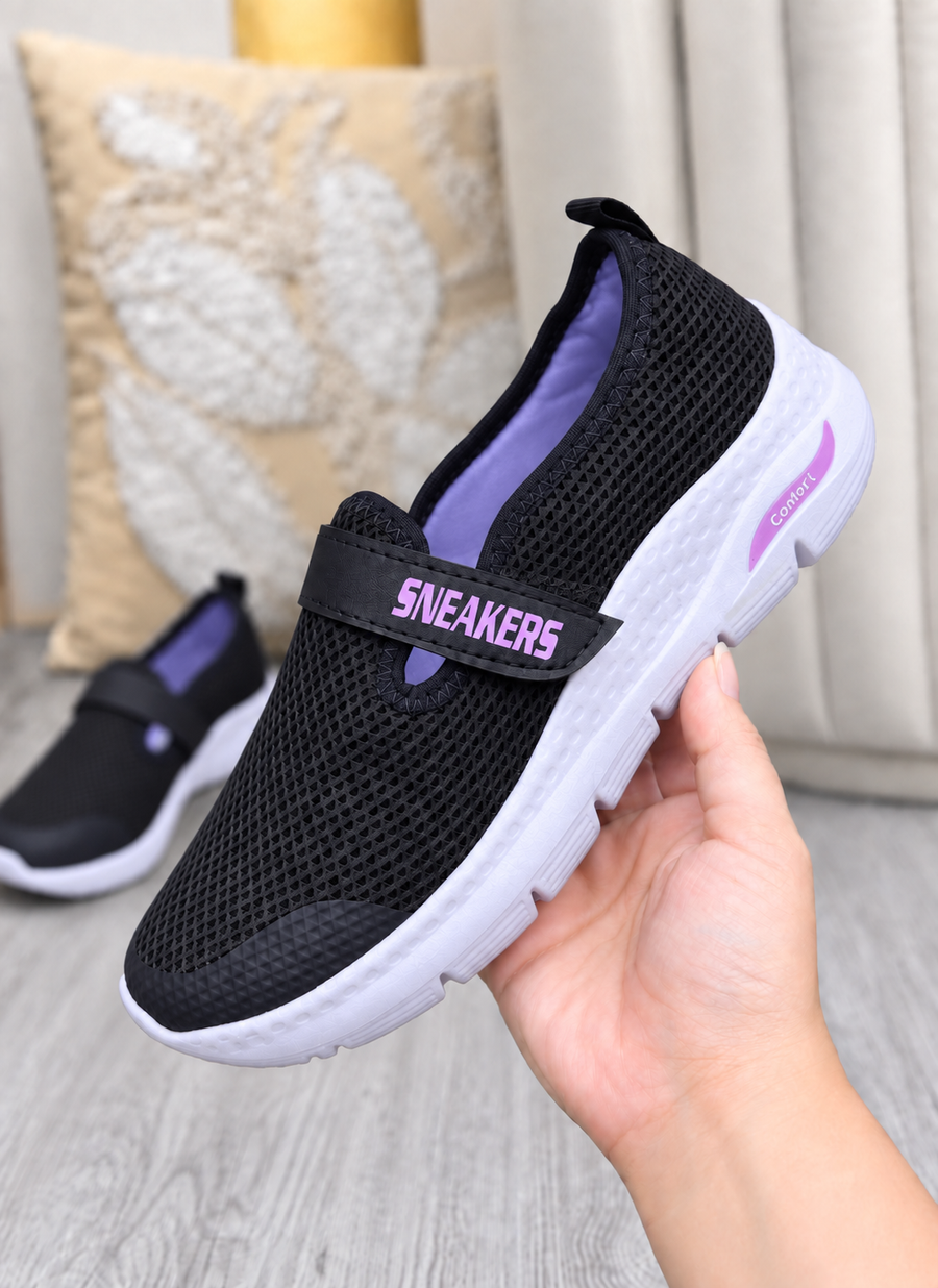 Mafalda Deportiva Tipo Media con Velcro para Mujer