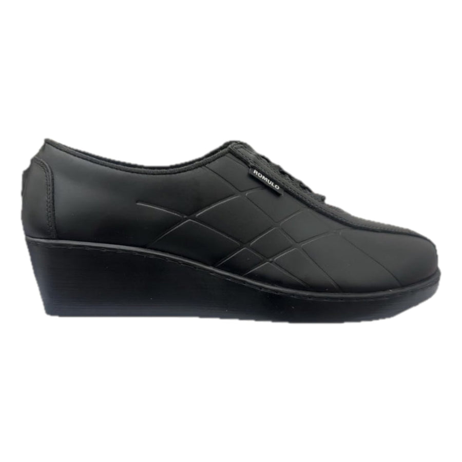 Botín Rómulo en Negro para Mujer — Ref. 2137