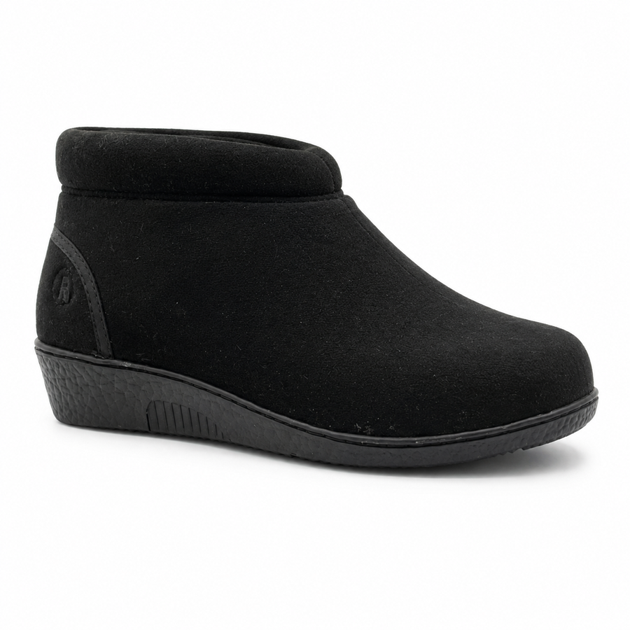 Botín Rómulo en Textil para Mujer — Ref. 3457 — Negro