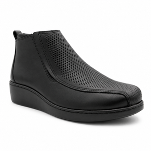 Botas Rómulo en Cuero para Mujer — Ref. 6373 — Negro