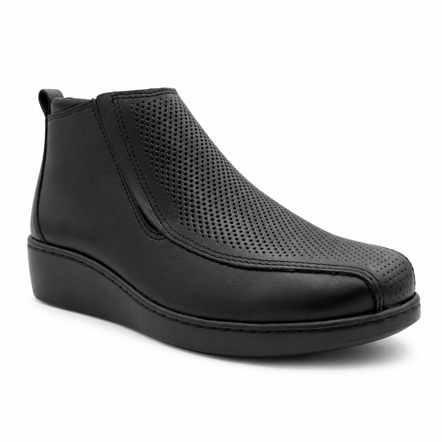 Botas Rómulo en Cuero para Mujer — Ref. 6373 — Negro