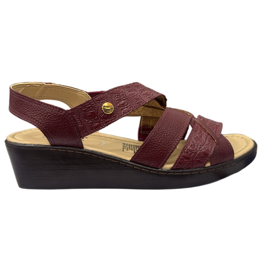 Zapato Rómulo en Burdeus para Mujer — Ref. 7226