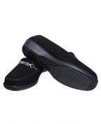 Mocasín  Gamuza Negro para Mujer 3596