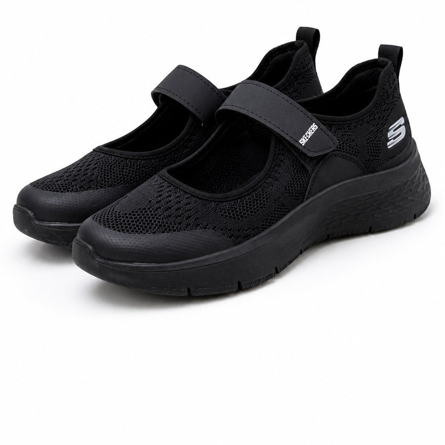 Mafalda en Malla Importada con Velcro para Mujer – Negro