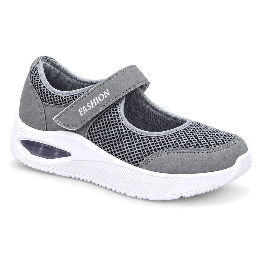 Mafalda Ortopédica con Velcro para Mujer – Gris