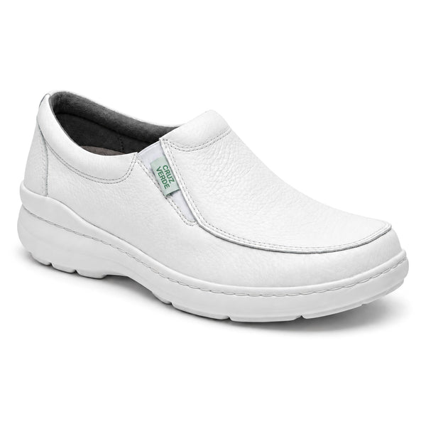 Mocasín Rómulo de Enfermería en Cuero para Hombre — Ref. 9252