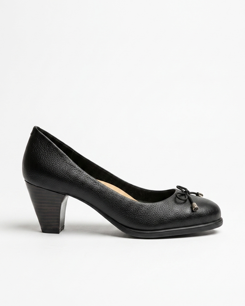 Zapato Rómulo de Tacón en Cuero para mujer