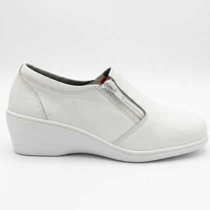 Zapato Rómulo Línea Enfermería Blanco para Mujer — Ref. 2714