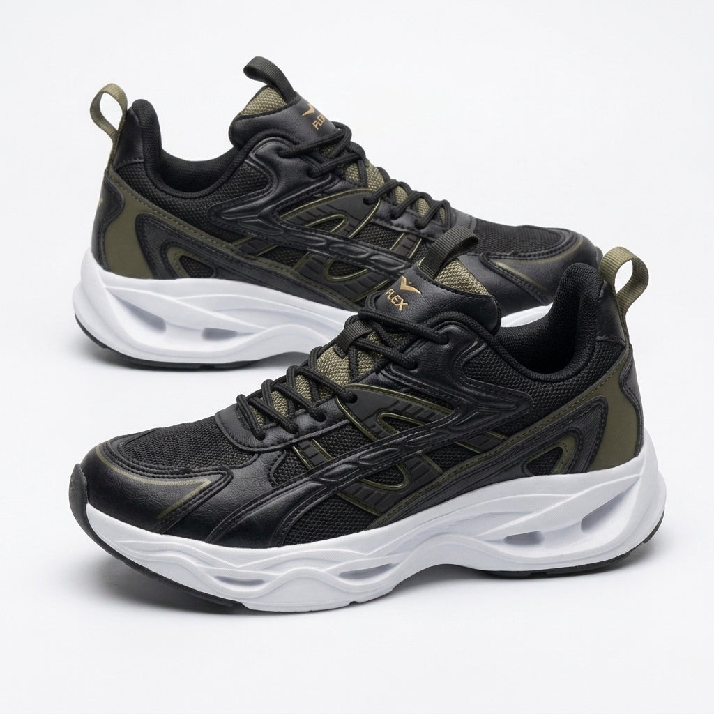 Tenis FLEXRUN Running Black