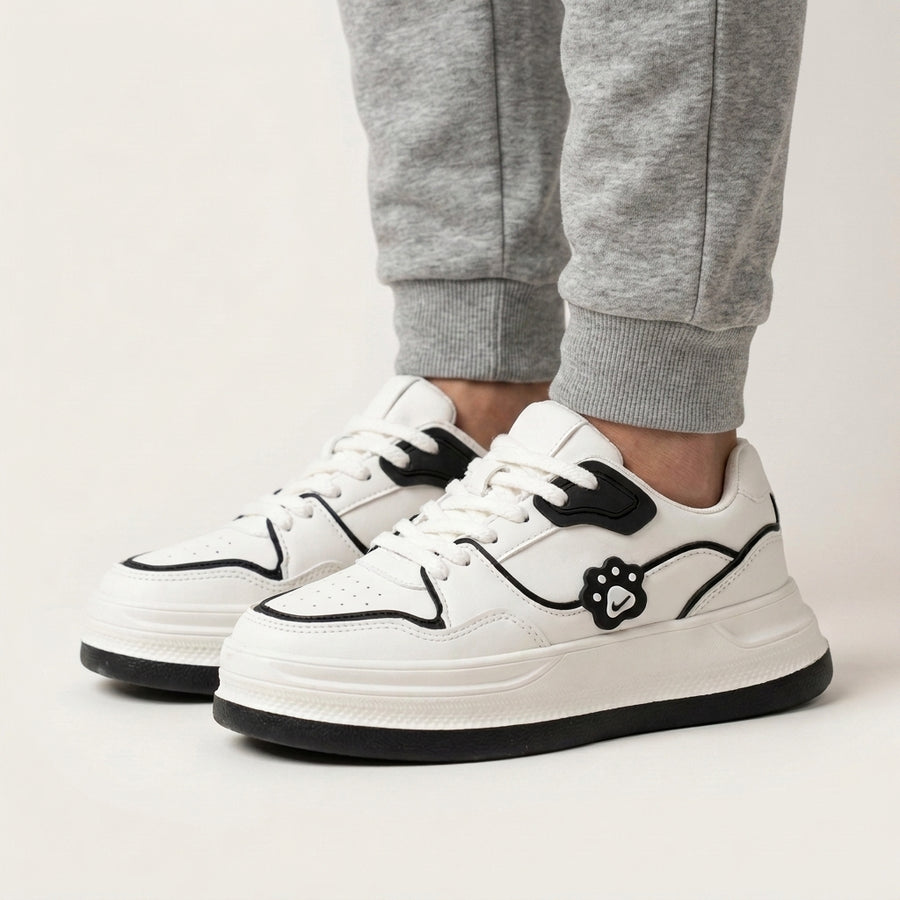 Tenis Mujer FLEXRUN SKATE HUELLA Blanco para Mujer — Ref. F4