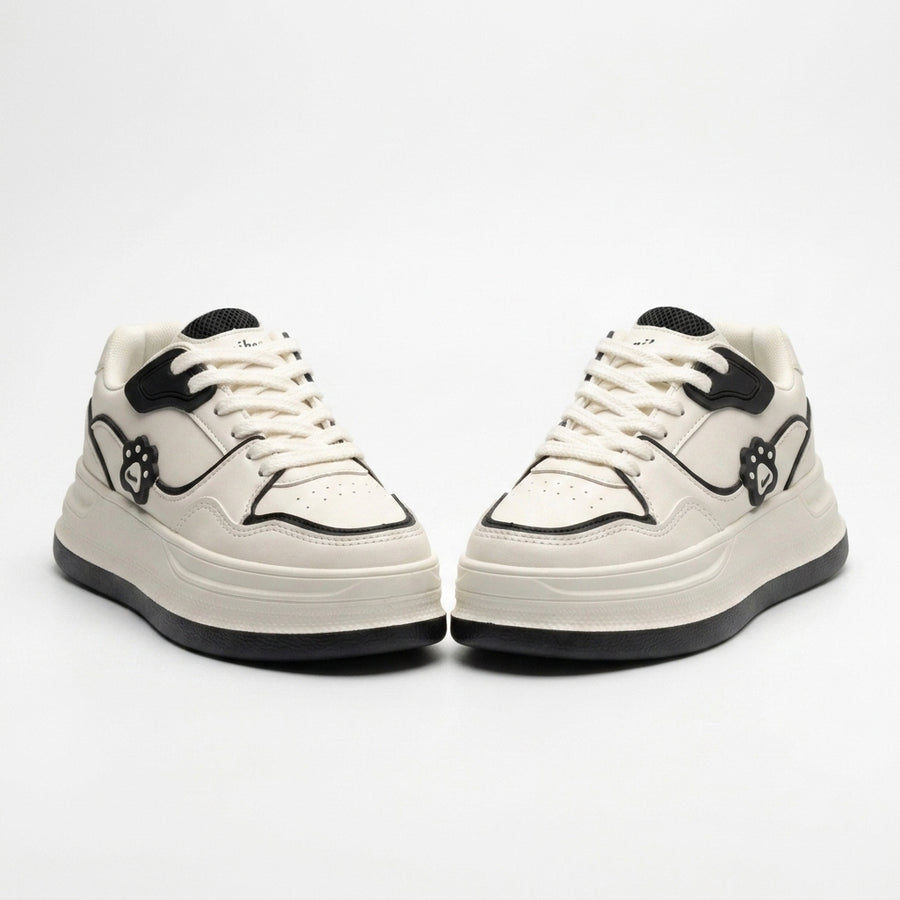 Tenis Mujer FLEXRUN SKATE HUELLA Blanco para Mujer — Ref. F4