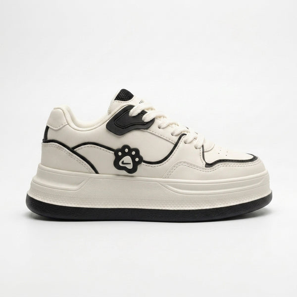 Tenis Mujer FLEXRUN SKATE HUELLA Blanco para Mujer — Ref. F4